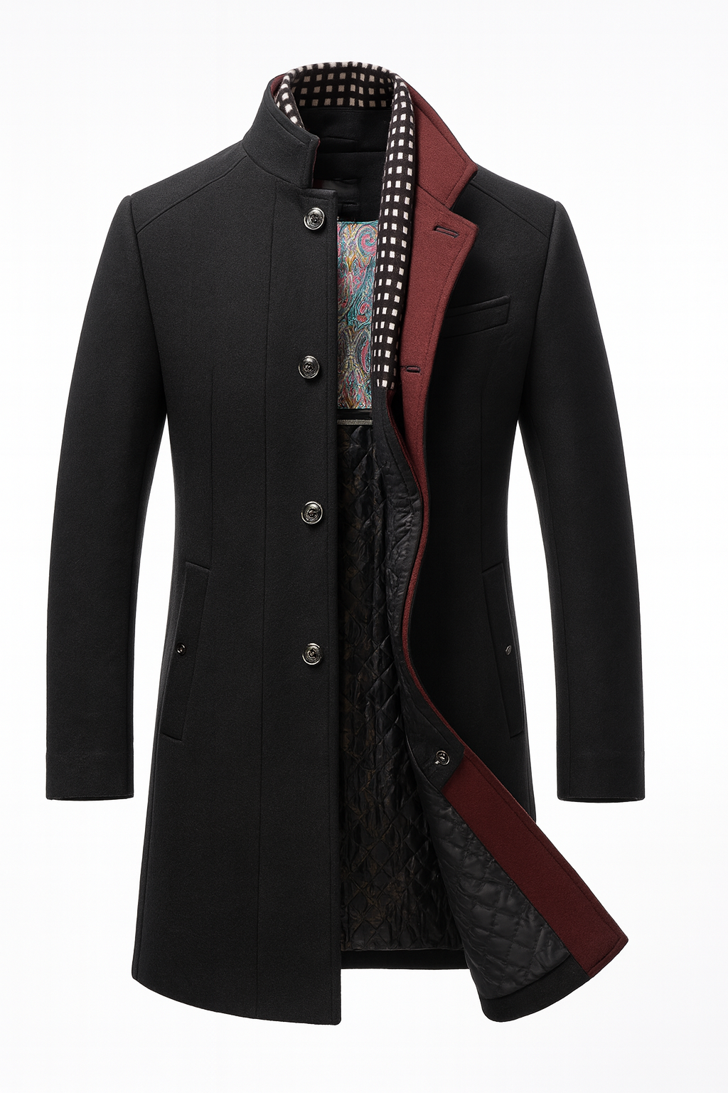Raffi - Cappotto in Misto Lana