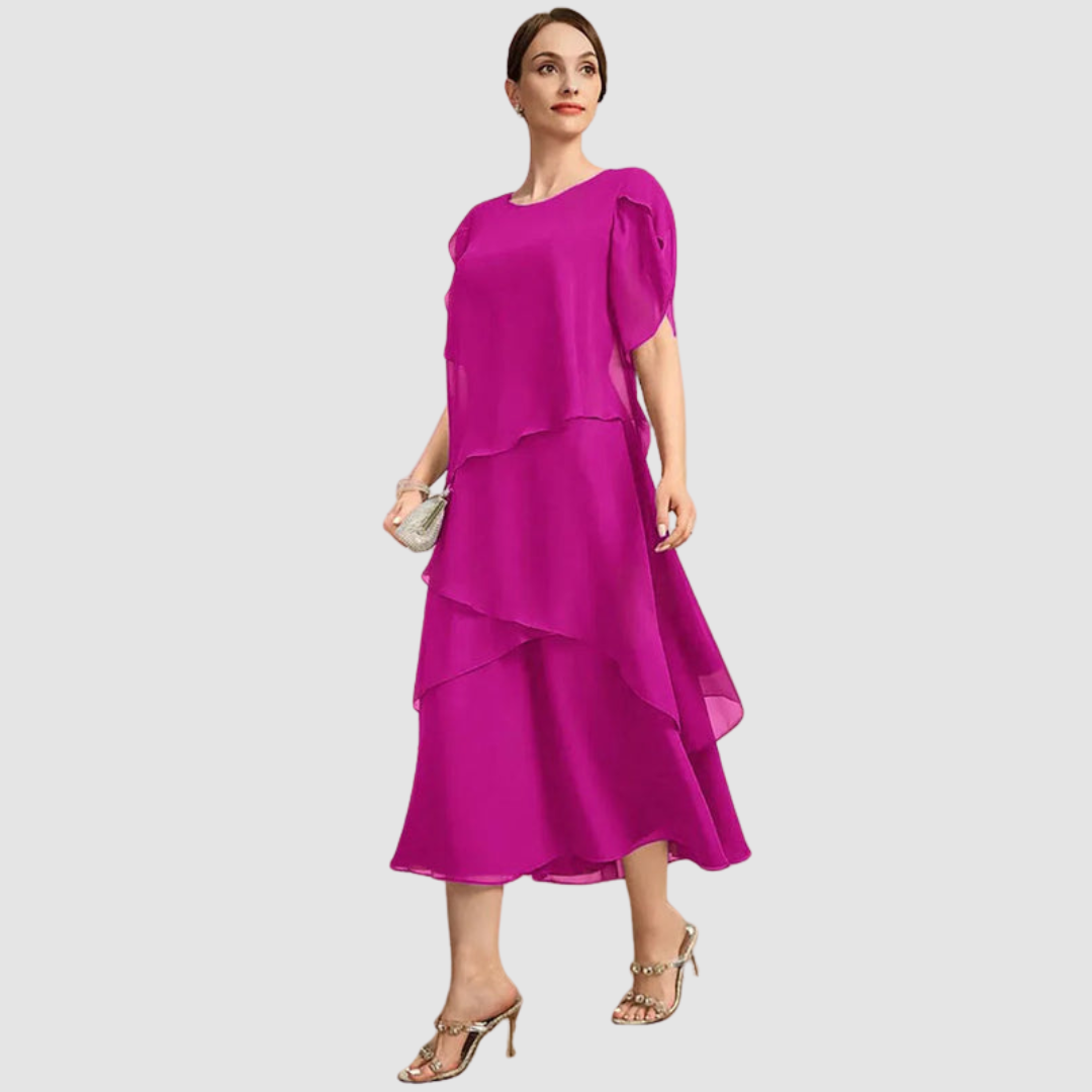 Cierra™ | Abito elegante in chiffon