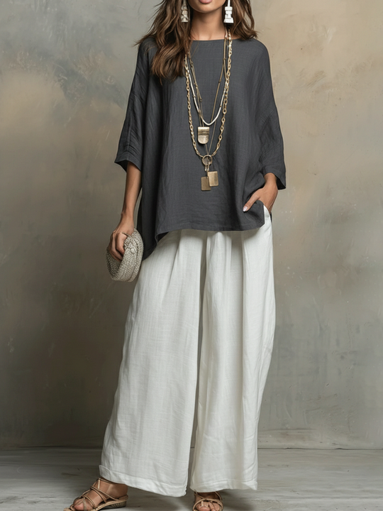 Bianca™ | Completo elegante due pezzi