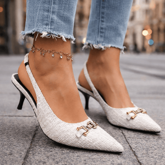 Zanira | Scarpe con tacco e cinturino posteriore