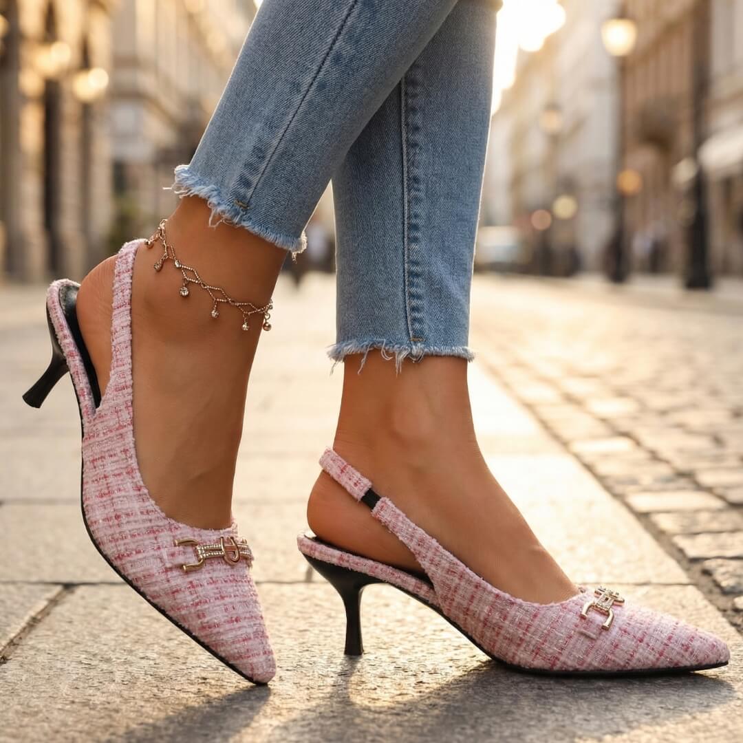 Zanira | Scarpe con tacco e cinturino posteriore