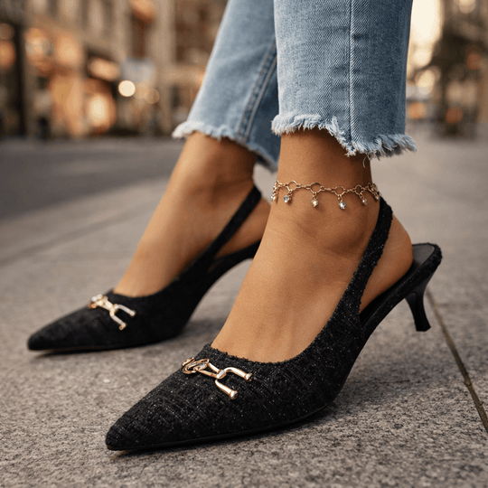 Zanira | Scarpe con tacco e cinturino posteriore