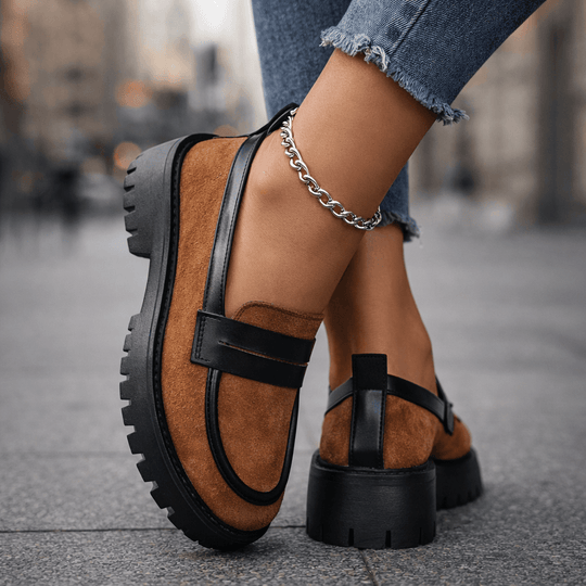 Noelle | Mocassini con plateau