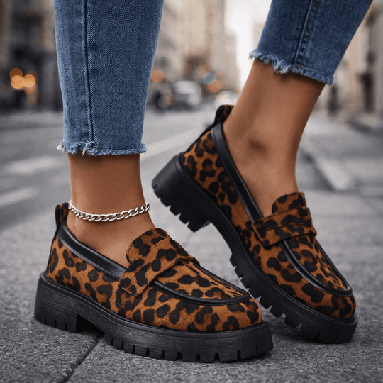 Noelle | Mocassini con plateau