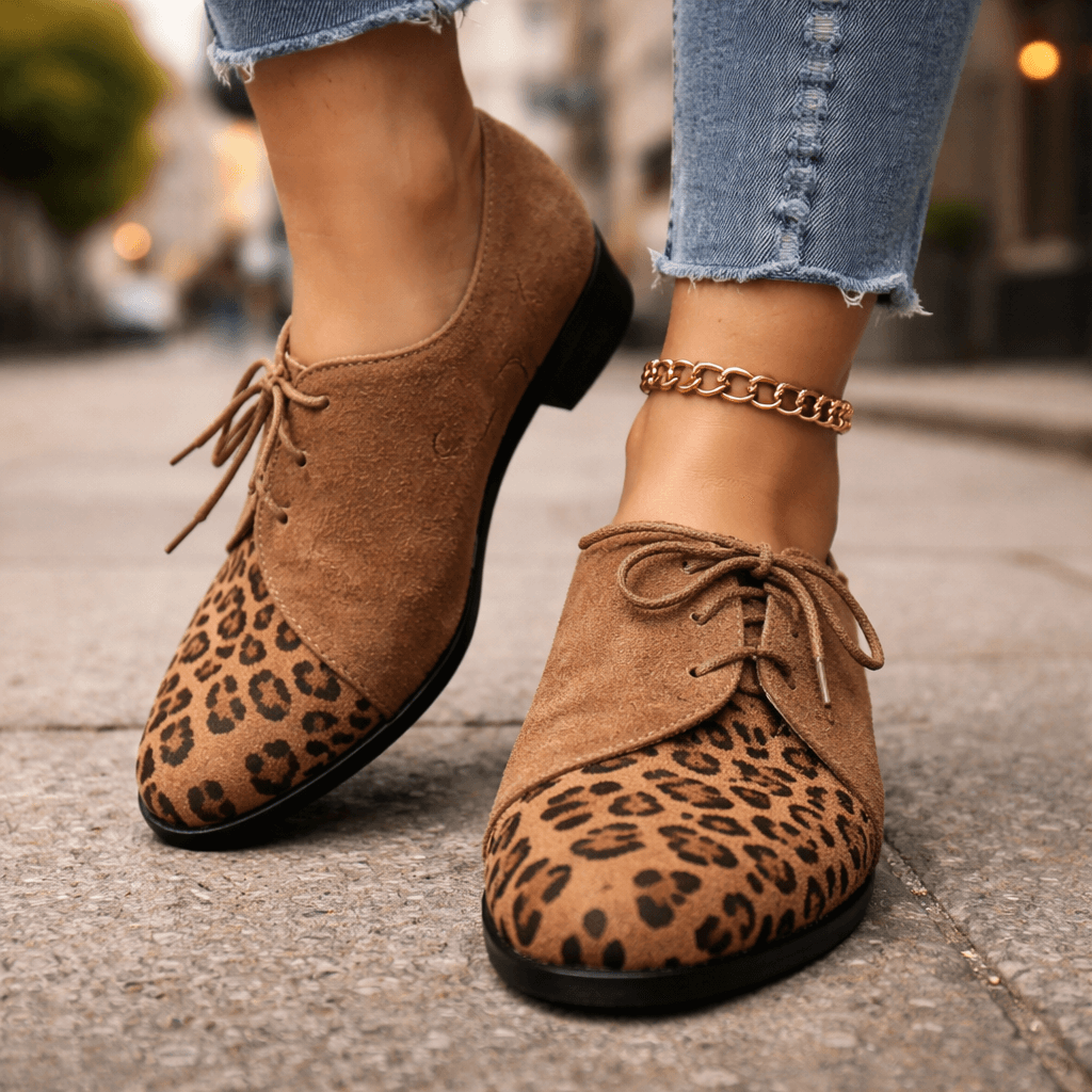 Selena | Scarpe con tacco effetto camoscio