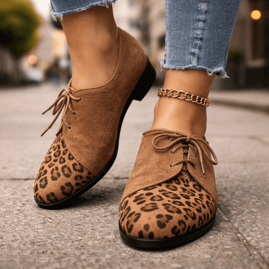 Selena | Scarpe con tacco effetto camoscio