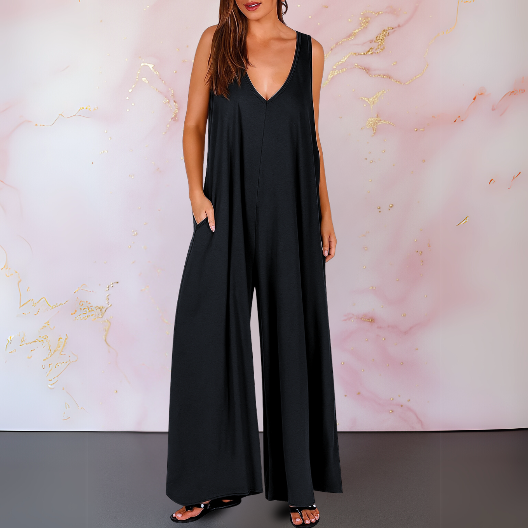 Nella™ | Tuta comoda con scollo a V