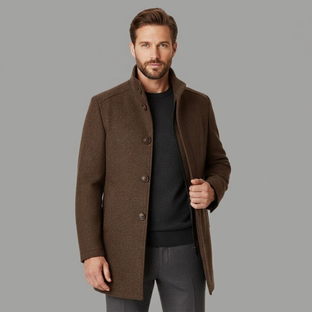 Vienna | Cappotto Classico da Uomo in Lana