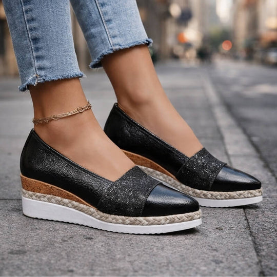 Arisa | Scarpe luminose con zeppa