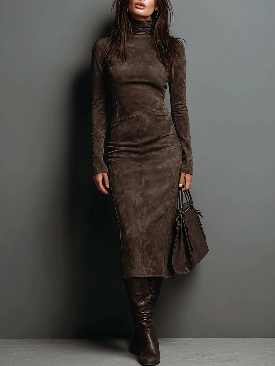 Mildred™ | Abito lungo elegante con dettagli in pizzo