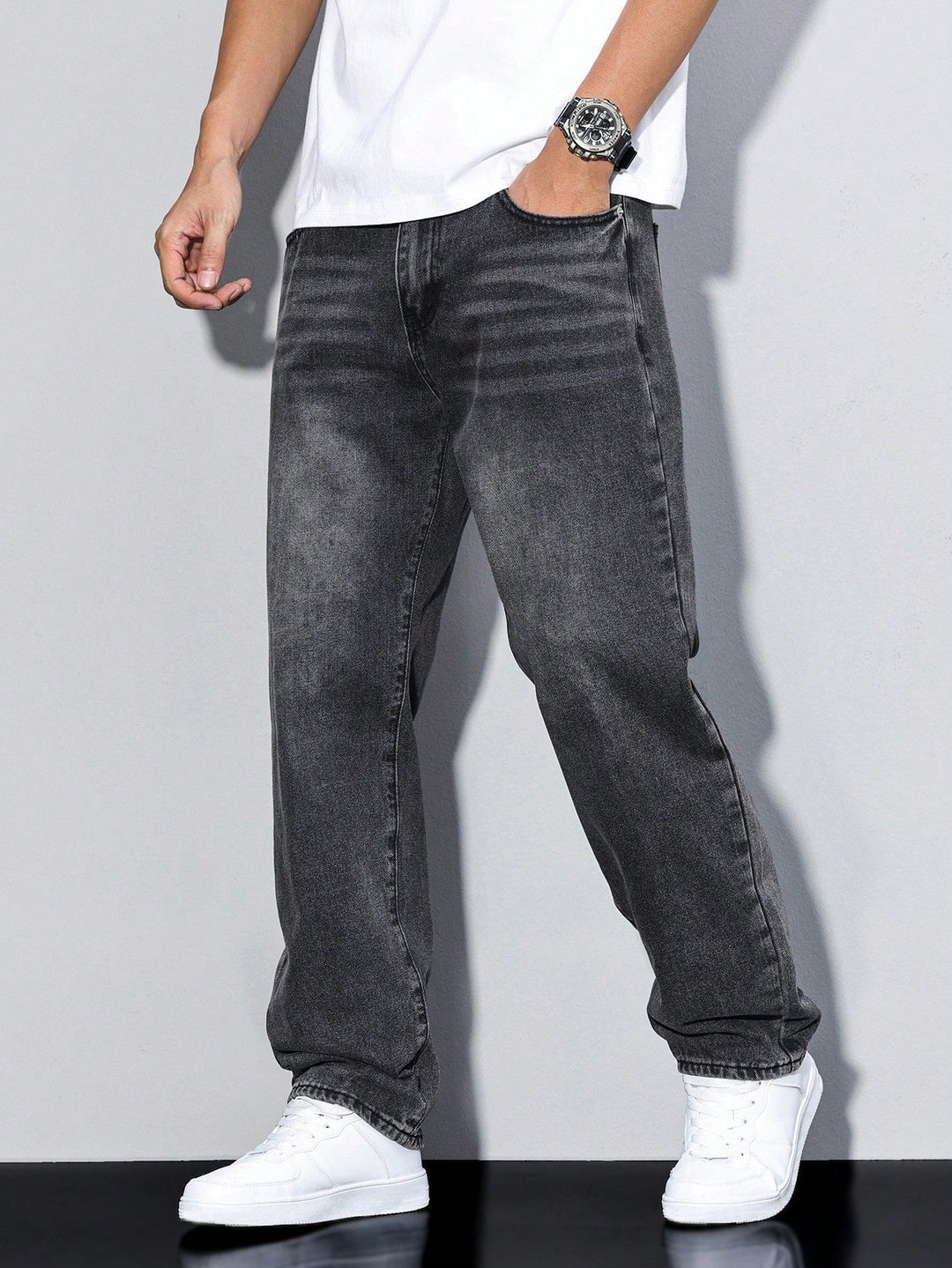 Jeans Baggy da Uomo | Vestibilità Comoda e Massima Libertà di Movimento