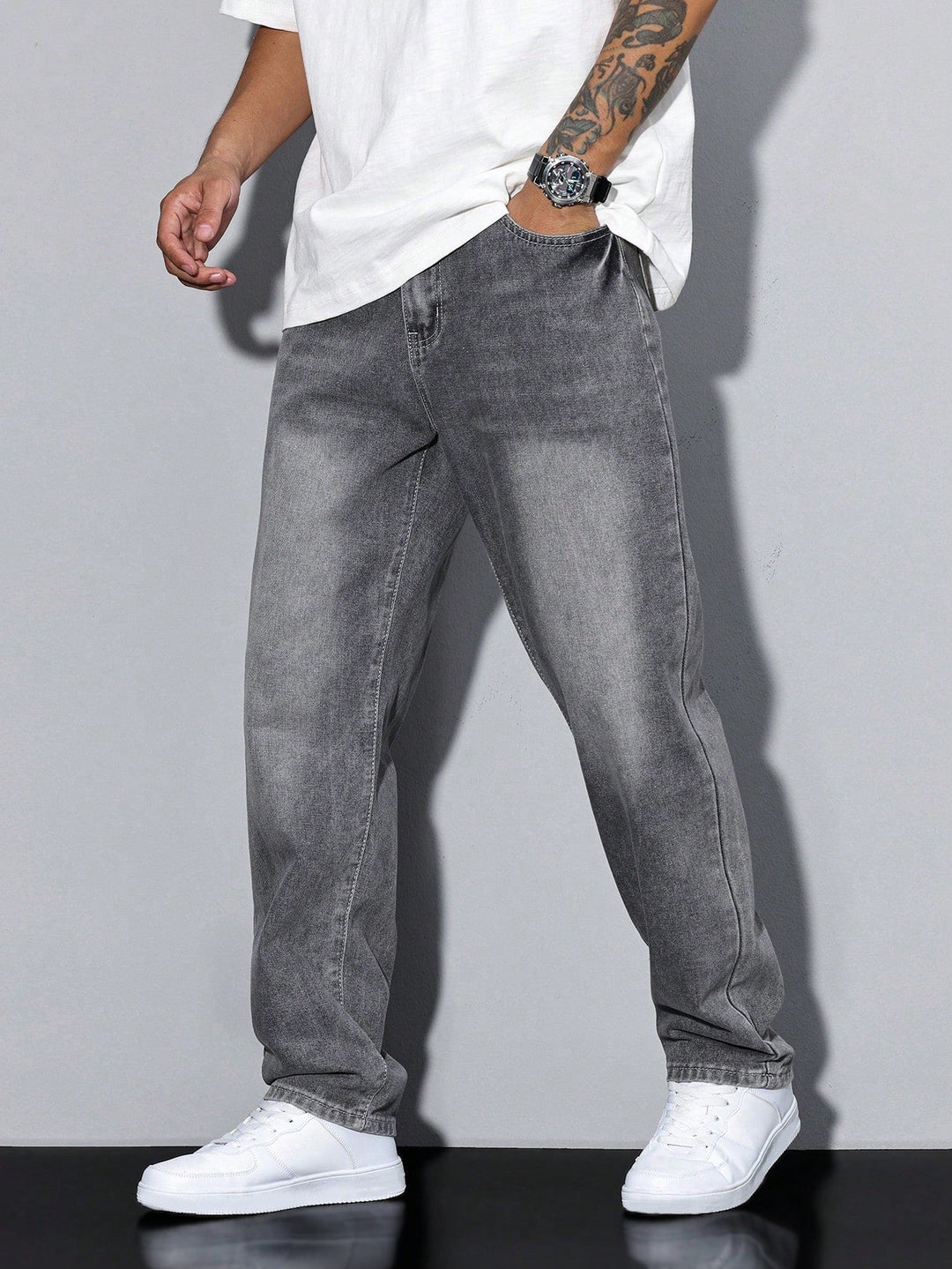Jeans Baggy da Uomo | Vestibilità Comoda e Massima Libertà di Movimento