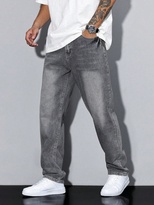 Jeans Baggy da Uomo | Vestibilità Comoda e Massima Libertà di Movimento