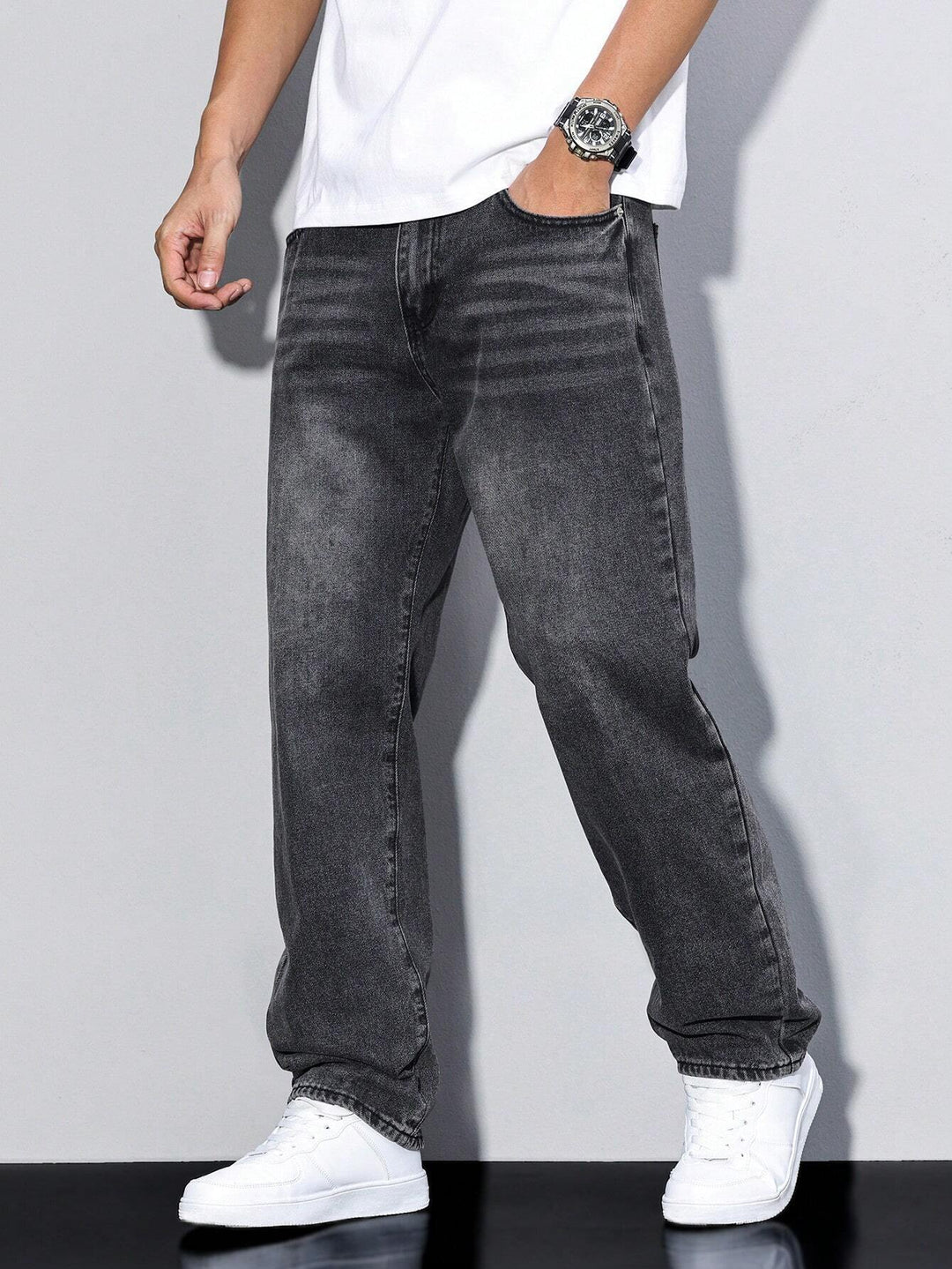 Jeans Baggy da Uomo | Vestibilità Comoda e Massima Libertà di Movimento
