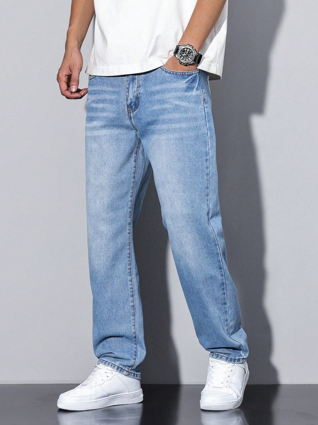 Jeans Baggy da Uomo | Vestibilità Comoda e Massima Libertà di Movimento