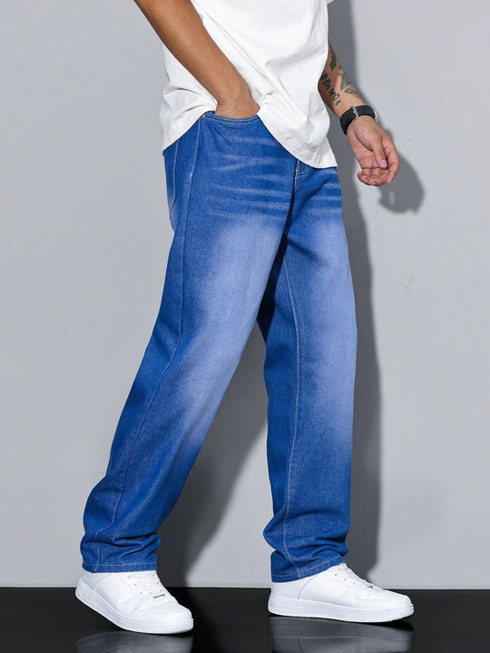 Jeans Baggy da Uomo | Vestibilità Comoda e Massima Libertà di Movimento
