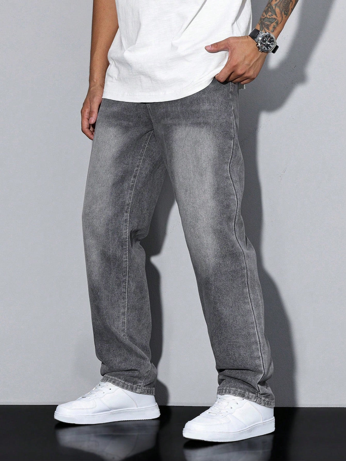 Jeans Baggy da Uomo | Vestibilità Comoda e Massima Libertà di Movimento
