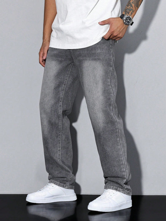 Jeans Baggy da Uomo | Vestibilità Comoda e Massima Libertà di Movimento