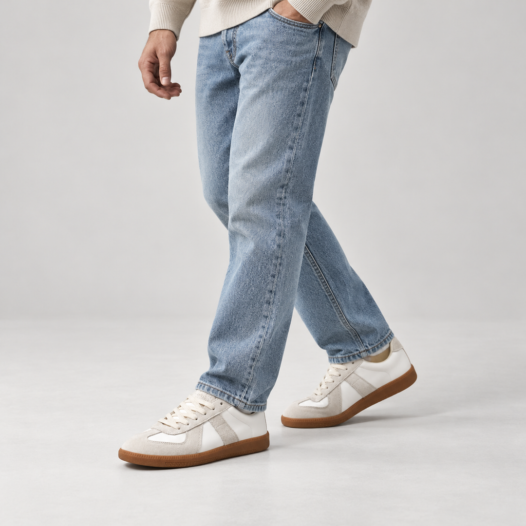 Davide | Sneakers leggere da uomo con lacci