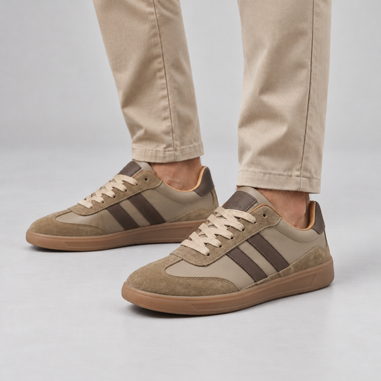Marco | Sneakers rétro da uomo con suola in gomma
