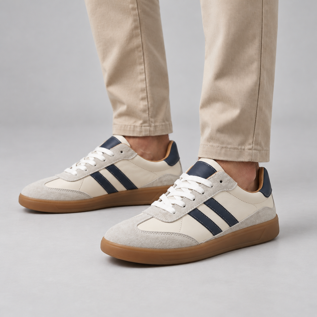 Marco | Sneakers rétro da uomo con suola in gomma