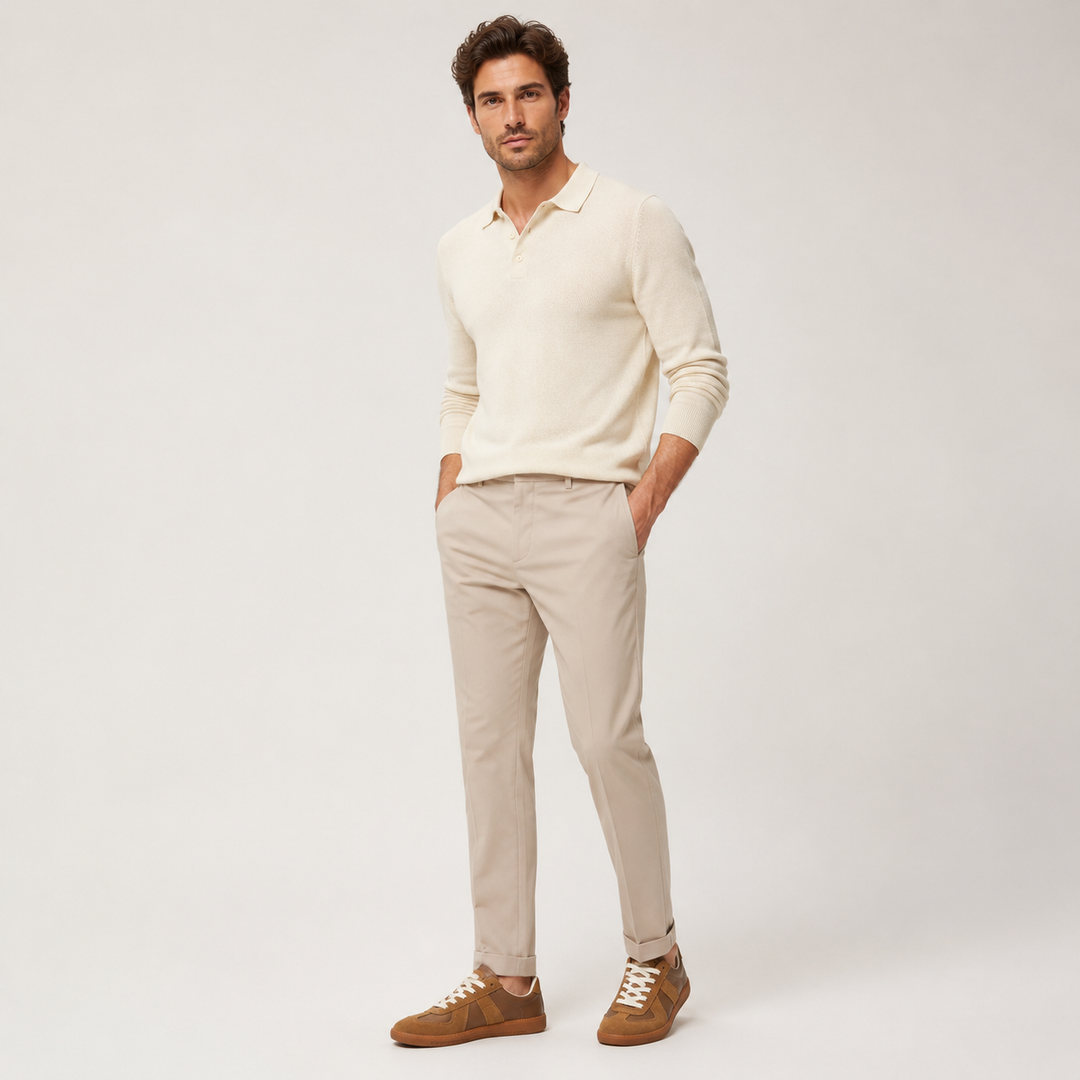 Davide | Sneakers leggere da uomo con lacci