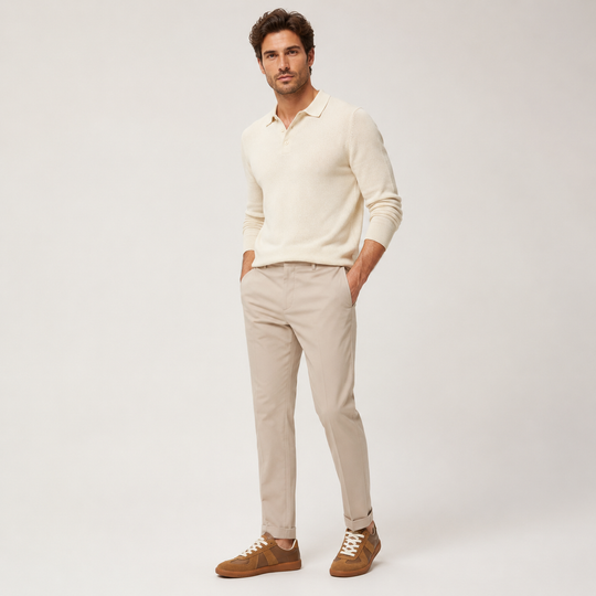Davide | Sneakers leggere da uomo con lacci
