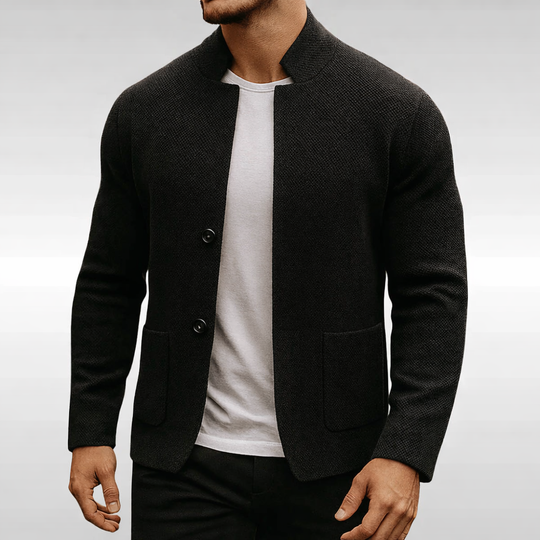 Leonard | Cardigan Casual Lavorato da Uomo