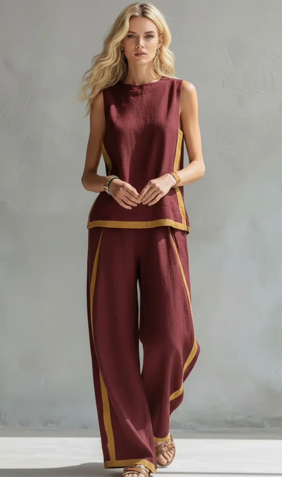 Shania™ | Completo due pezzi casual chic