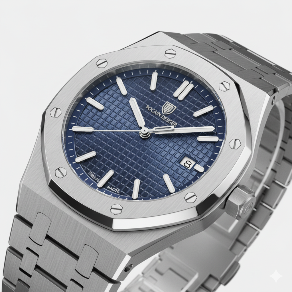 Vittorio | Orologio da uomo in acciaio, 42 mm