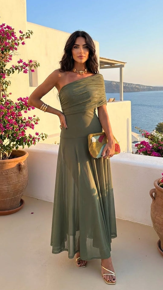 Zella™ | Abito elegante con spalle scoperte