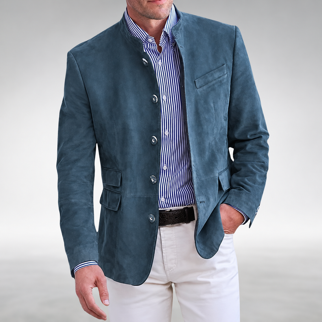 Armando™ | Giacca Uomo Elegante Effetto Camoscio