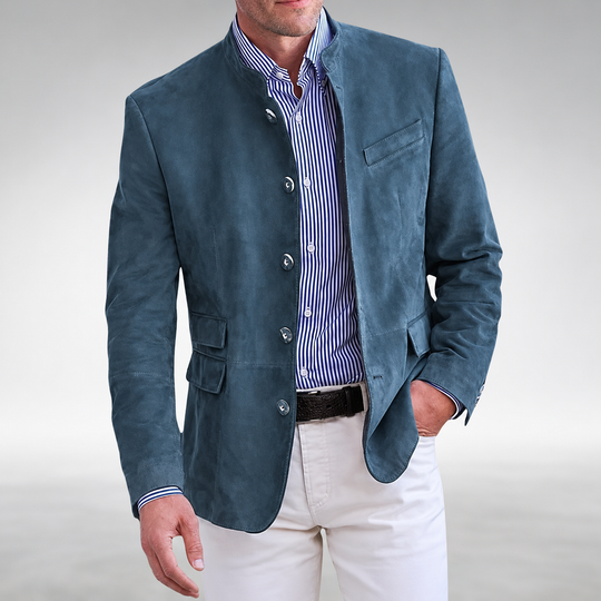 Armando™ | Giacca Uomo Elegante Effetto Camoscio