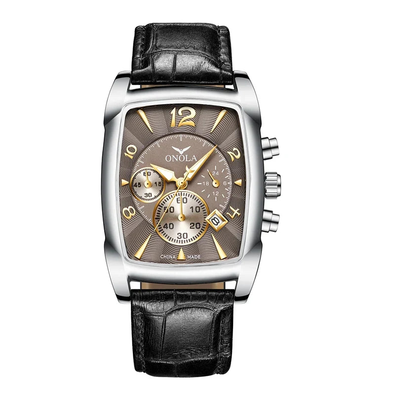 St. Andrews | Orologio da uomo con cinturino in pelle, 45 mm