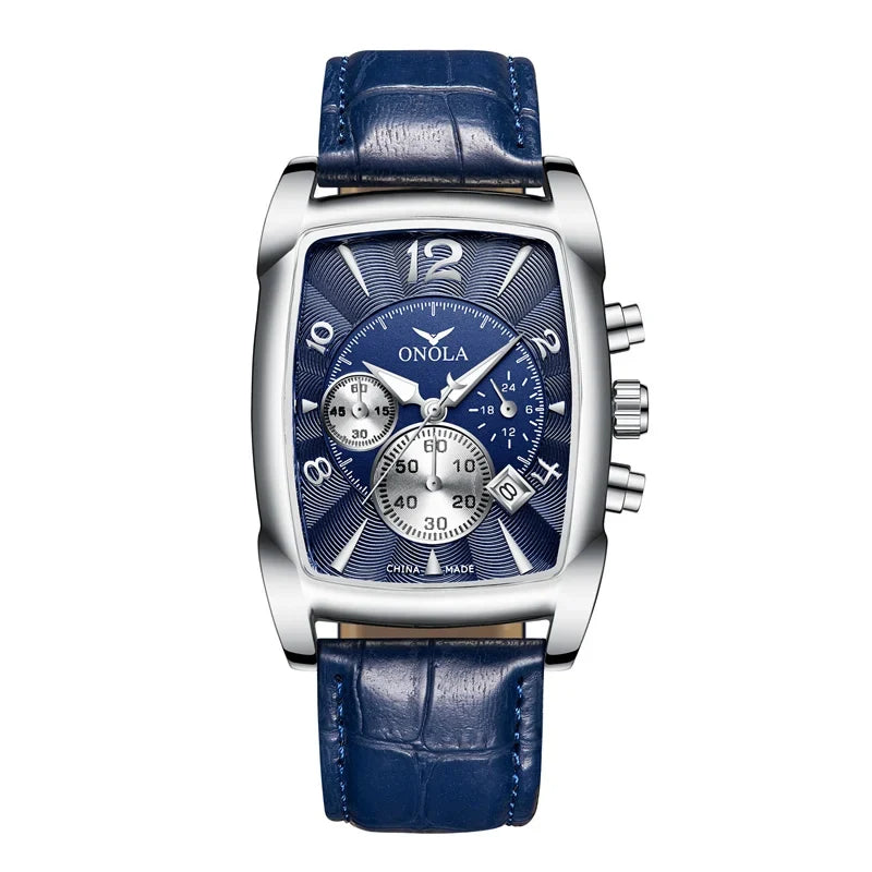 St. Andrews | Orologio da uomo con cinturino in pelle, 45 mm