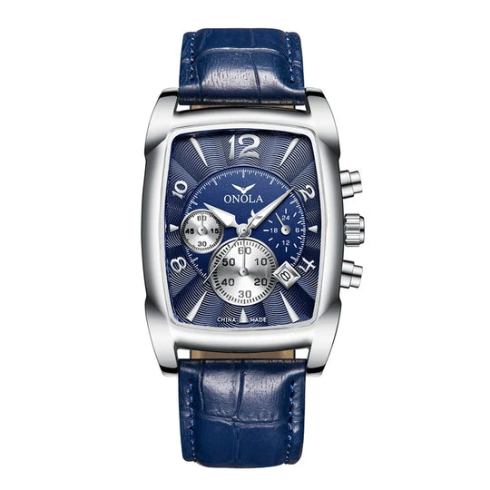 St. Andrews | Orologio da uomo con cinturino in pelle, 45 mm