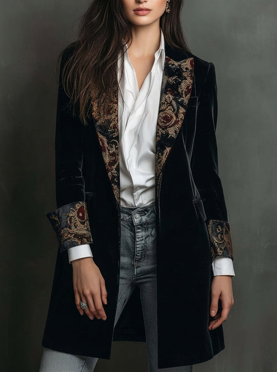 Beatrice™ | Blazer Barocco Slim Fit
