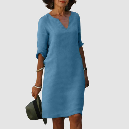 Marianne™ | Abito elegante con scollo a V