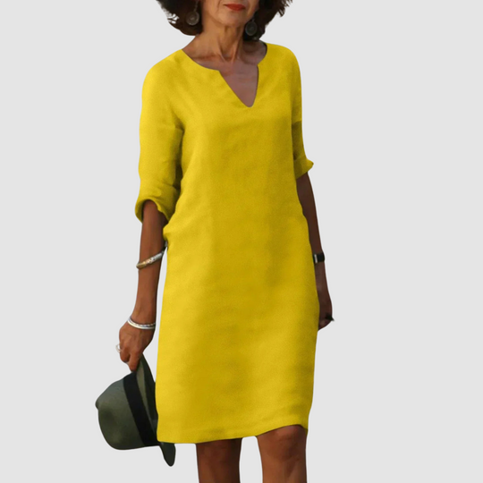 Marianne™ | Abito elegante con scollo a V
