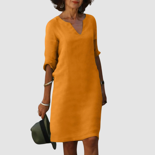 Marianne™ | Abito elegante con scollo a V