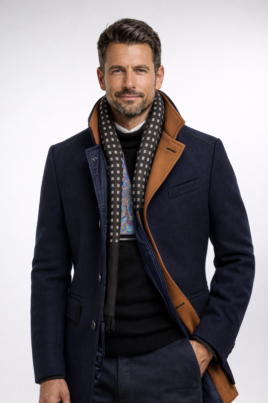Raffi - Cappotto in Misto Lana