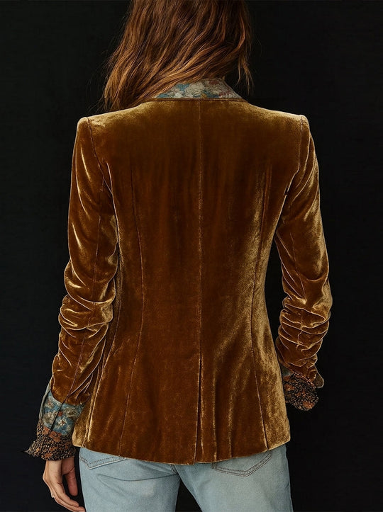 Francesca™ | Blazer Patchwork Floreale