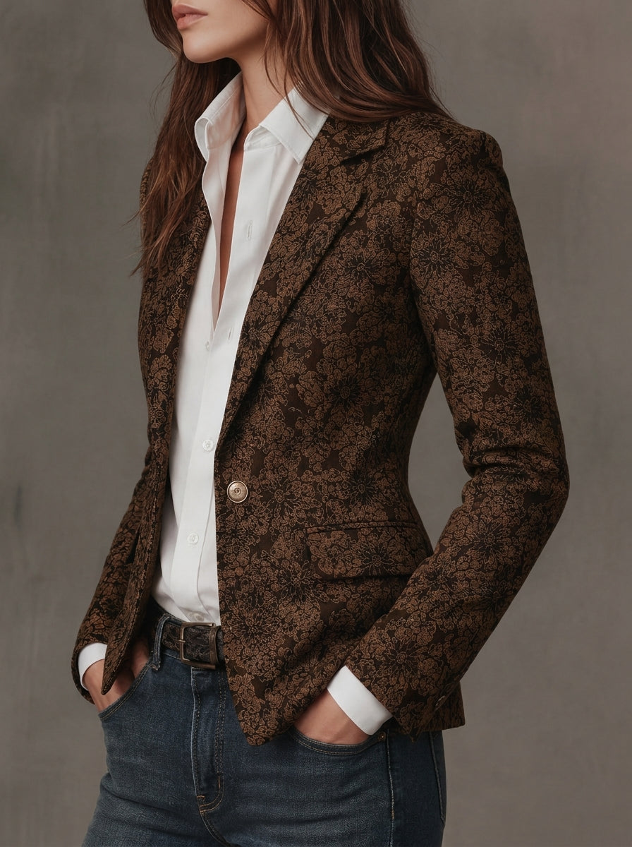 Camilla™ | Blazer Jacquard Paisley
