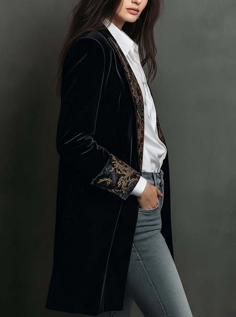 Beatrice™ | Blazer Barocco Slim Fit
