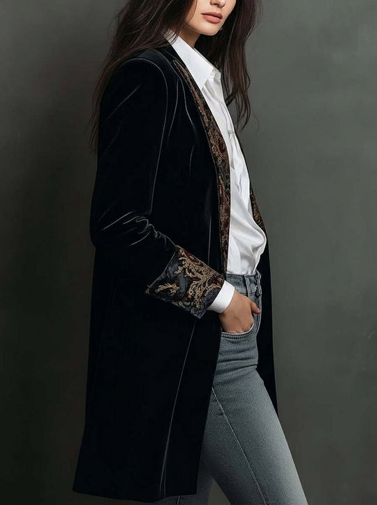 Beatrice™ | Blazer Barocco Slim Fit