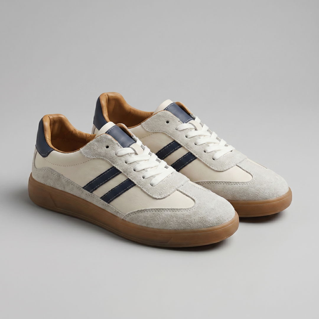 Marco | Sneakers rétro da uomo con suola in gomma