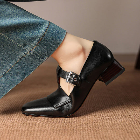 Veyra | Scarpe con tacco in vera pelle