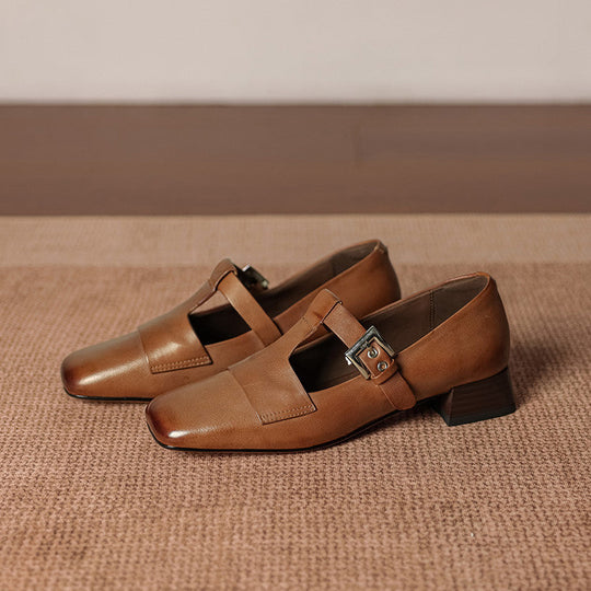 Veyra | Scarpe con tacco in vera pelle