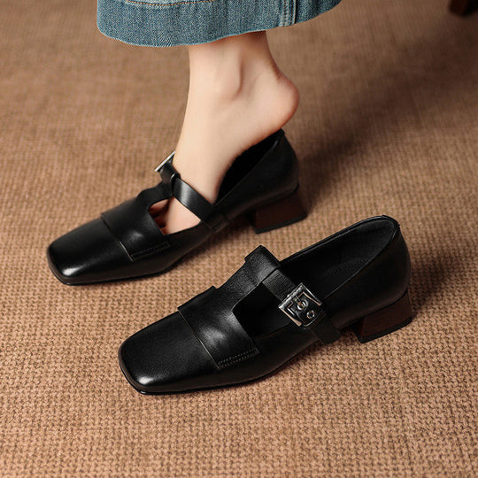 Veyra | Scarpe con tacco in vera pelle