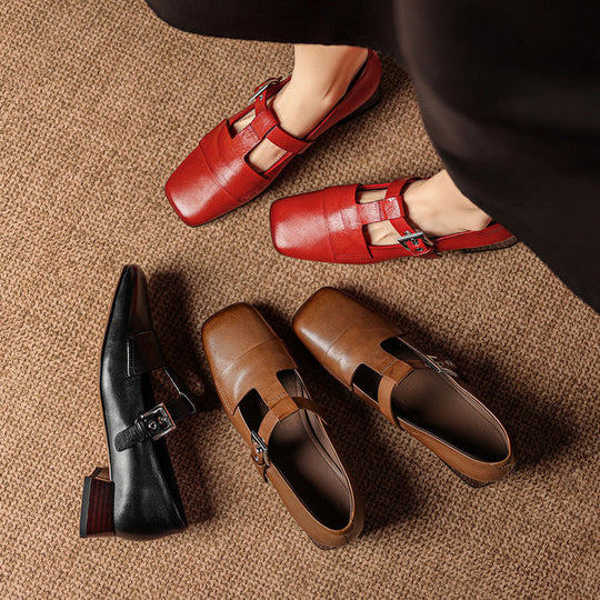 Veyra | Scarpe con tacco in vera pelle